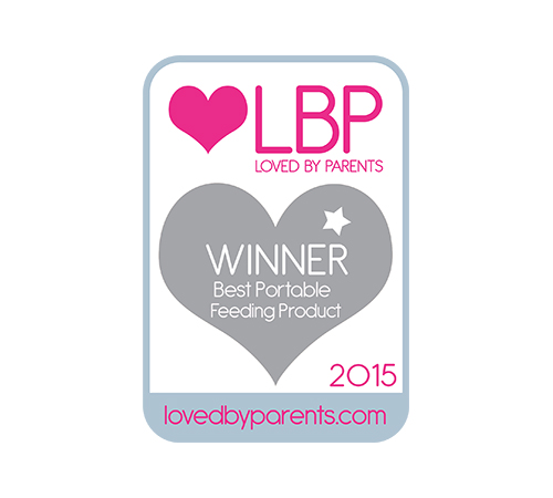 Winner of the Best Portable Feeding Product by Loved By Parents 2015