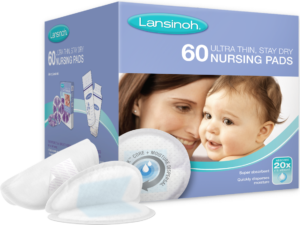 Lansinoh® ULTRA THIN, STAY DRY NURSING PADS with super absorbent BLUE LOCK™ core